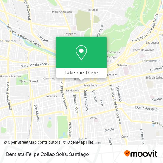 Dentista-Felipe Collao Solís map