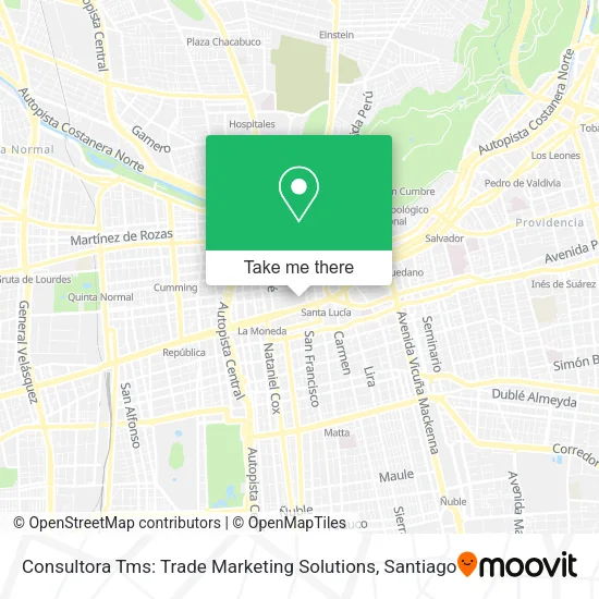 Consultora Tms: Trade Marketing Solutions map