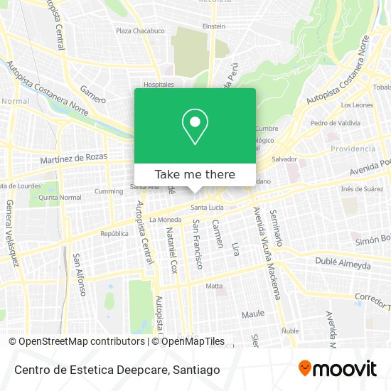 Centro de Estetica Deepcare map