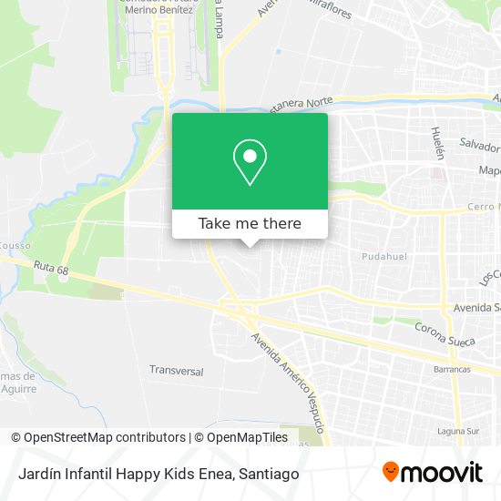 Jardín Infantil Happy Kids Enea map