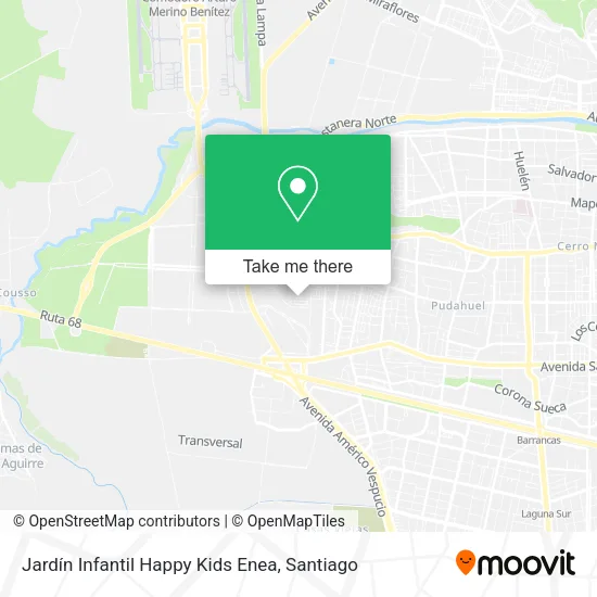 Jardín Infantil Happy Kids Enea map