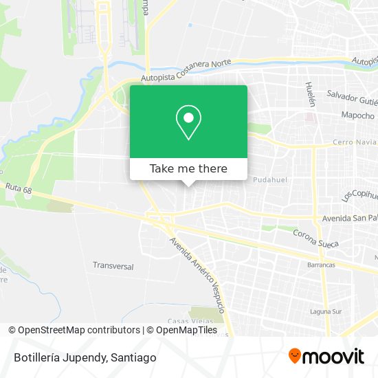 Botillería Jupendy map