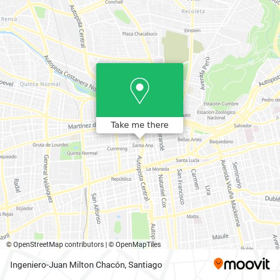 Ingeniero-Juan Milton Chacón map