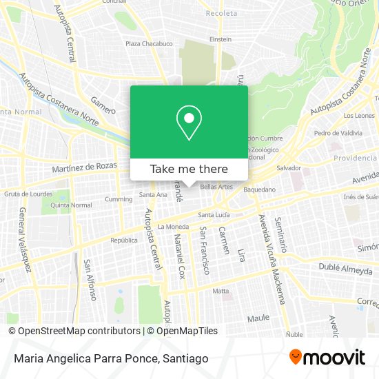 Maria Angelica Parra Ponce map