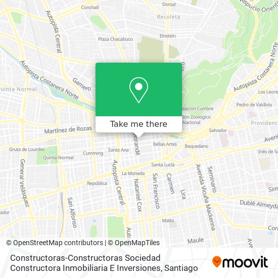 Constructoras-Constructoras Sociedad Constructora Inmobiliaria E Inversiones map