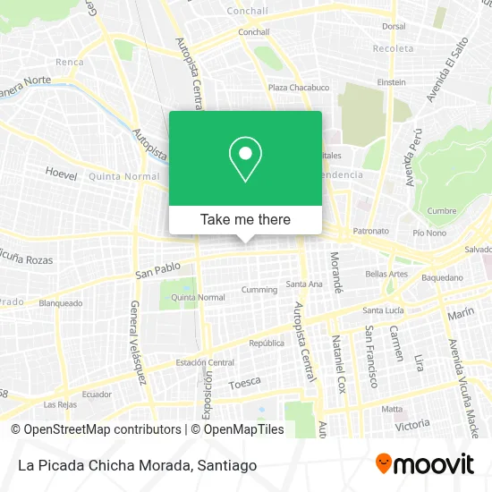 La Picada Chicha Morada map