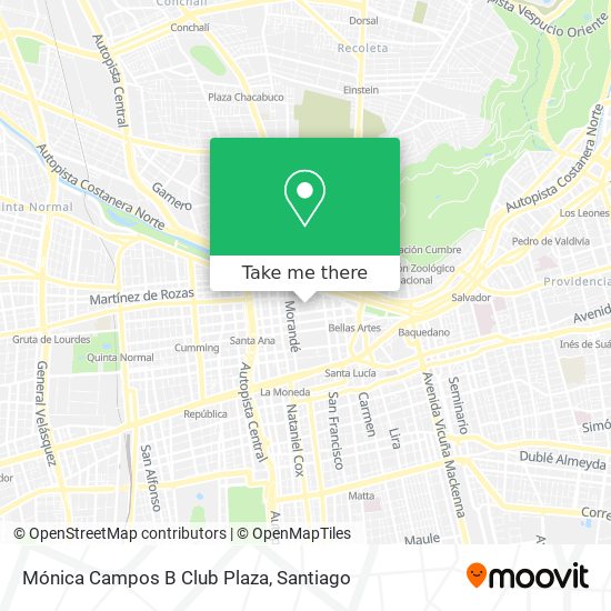 Mónica Campos B Club Plaza map