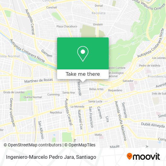 Ingeniero-Marcelo Pedro Jara map