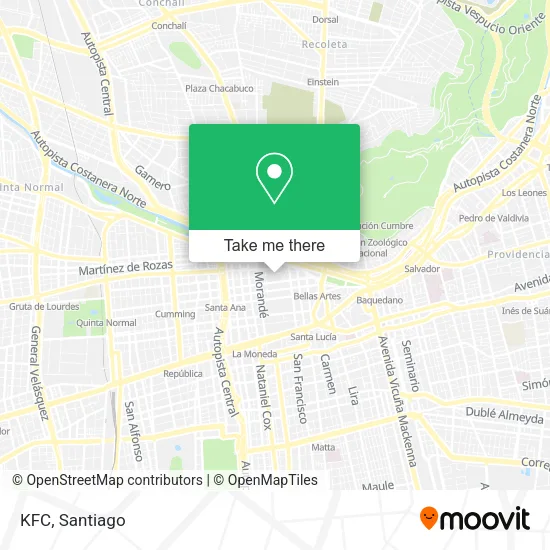 KFC map