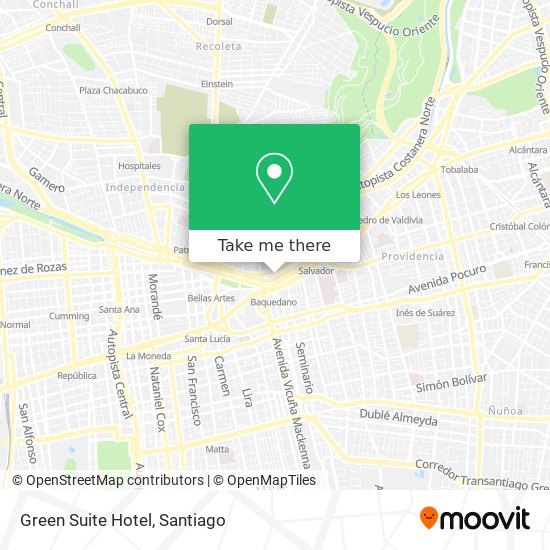 Green Suite Hotel map