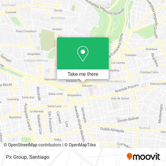 Px Group map