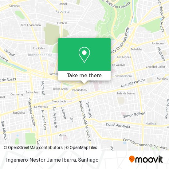 Ingeniero-Nestor Jaime Ibarra map