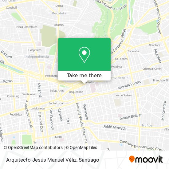 Mapa de Arquitecto-Jesús Manuel Véliz