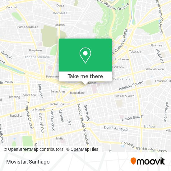 Movistar map