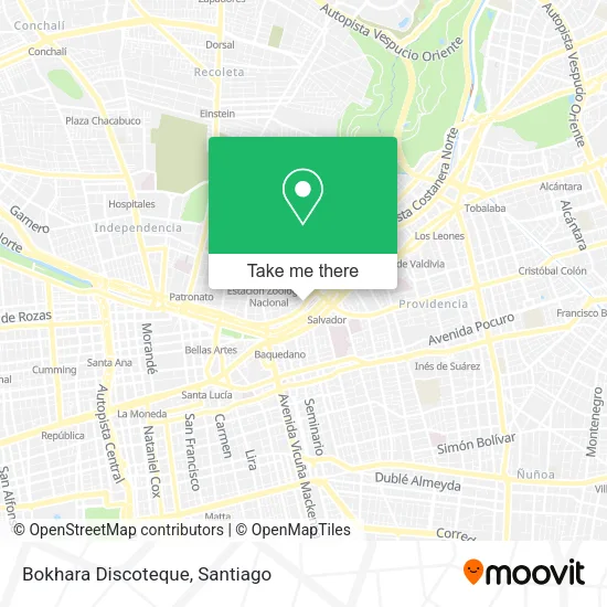 Bokhara Discoteque map