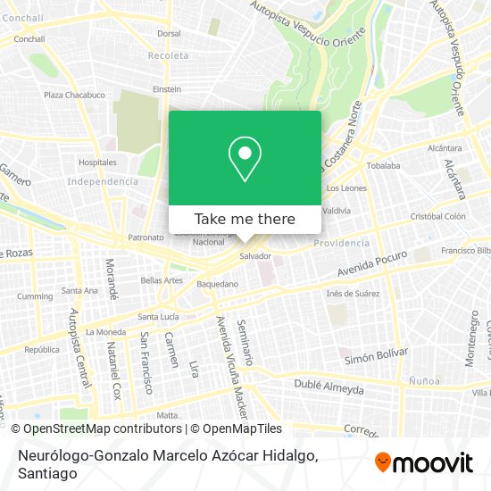 Neurólogo-Gonzalo Marcelo Azócar Hidalgo map