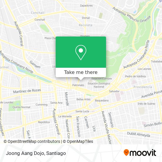 Mapa de Joong Aang Dojo