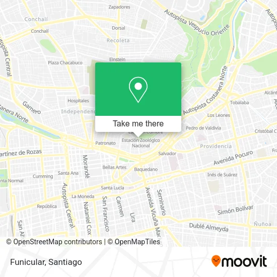 Funicular map