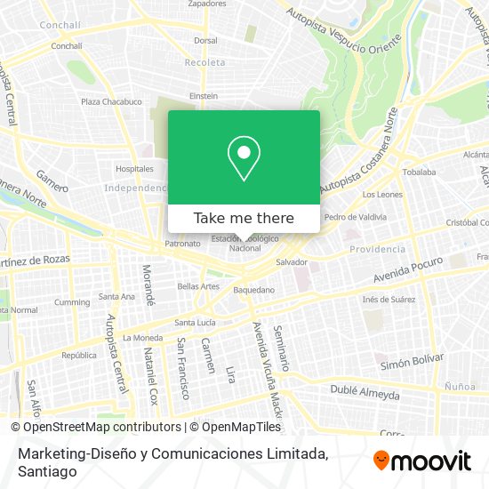 Marketing-Diseño y Comunicaciones Limitada map