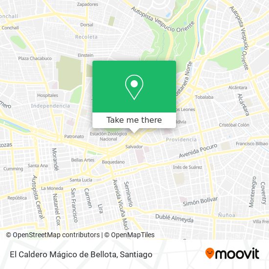 Mapa de El Caldero Mágico de Bellota