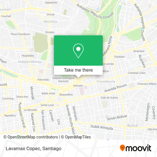 Lavamax Copec map
