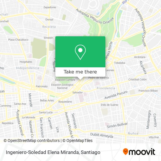 Mapa de Ingeniero-Soledad Elena Miranda