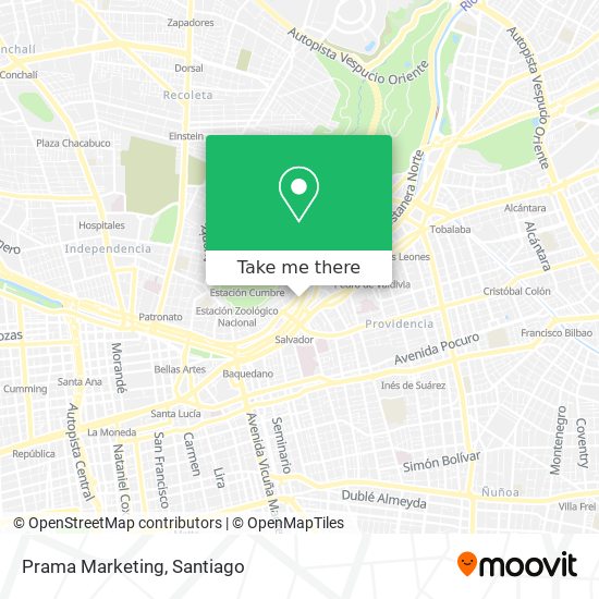 Prama Marketing map