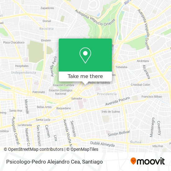 Psicologo-Pedro Alejandro Cea map