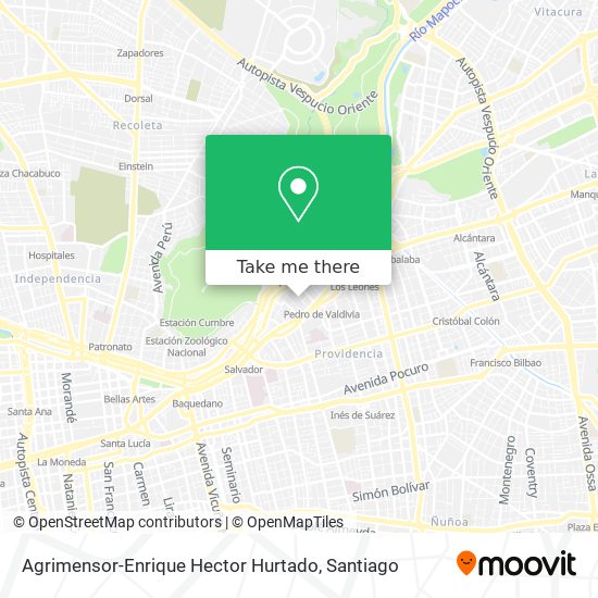 Agrimensor-Enrique Hector Hurtado map