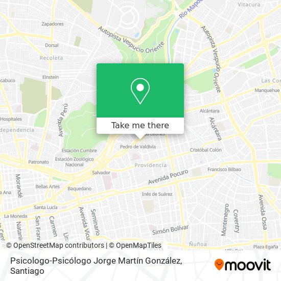 Mapa de Psicologo-Psicólogo Jorge Martín González