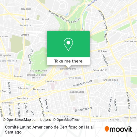 Comité Latino Americano de Certificación Halal map