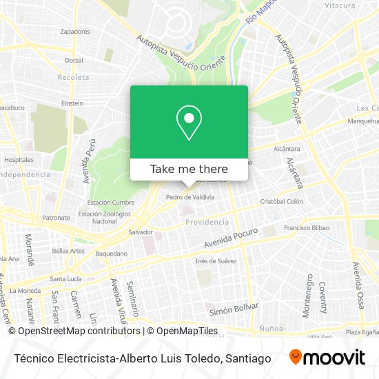 Mapa de Técnico Electricista-Alberto Luis Toledo