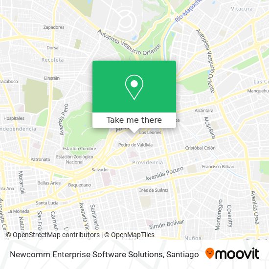 Mapa de Newcomm Enterprise Software Solutions