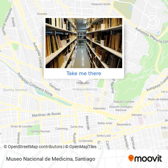 Museo Nacional de Medicina map