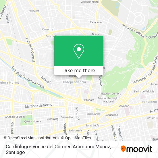 Cardiologo-Ivonne del Carmen Aramburú Muñoz map
