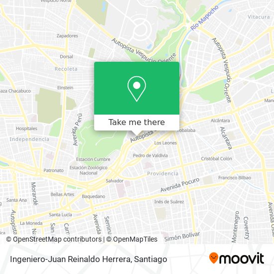 Ingeniero-Juan Reinaldo Herrera map