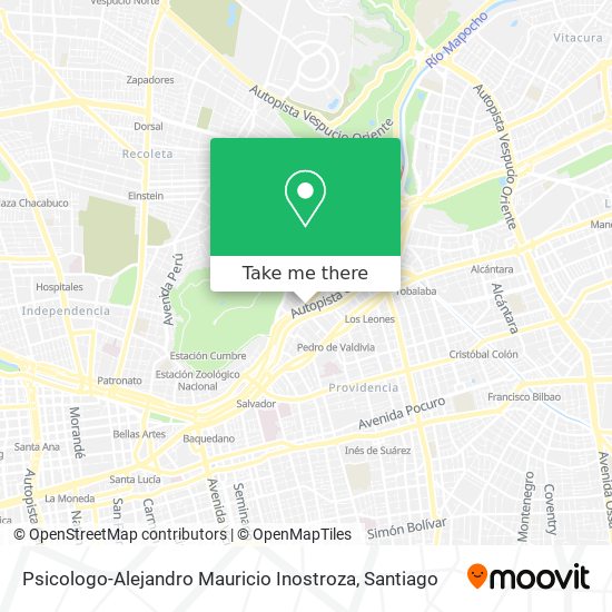 Psicologo-Alejandro Mauricio Inostroza map