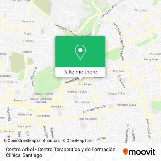 Centro Arbol - Centro Terapéutico y de Formación Clínica map
