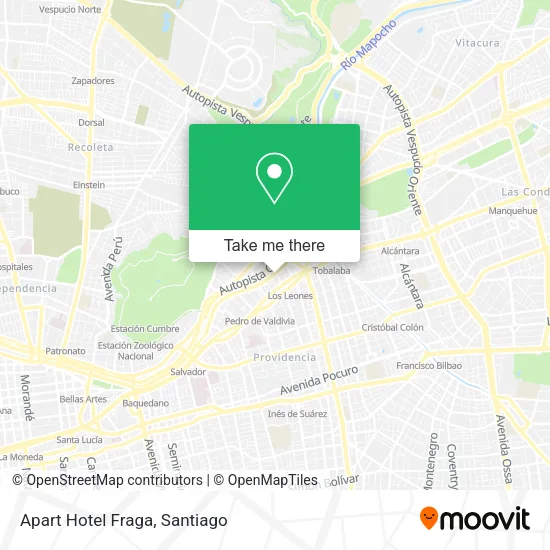 Apart Hotel Fraga map