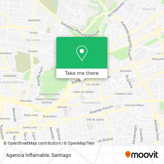 Agencia Inflamable map