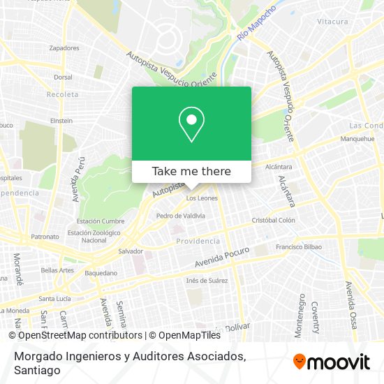 Morgado Ingenieros y Auditores Asociados map