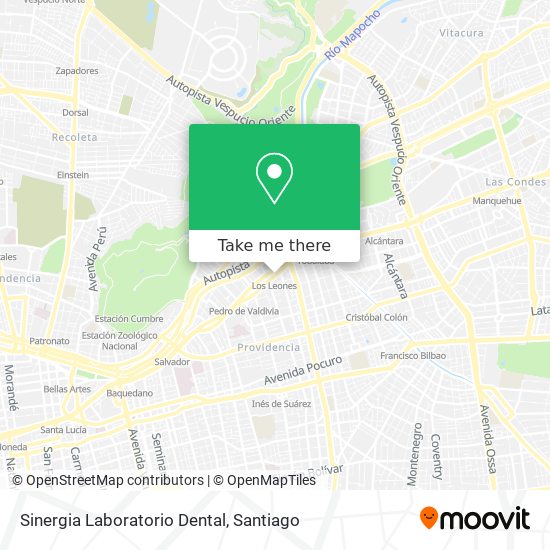 Sinergia Laboratorio Dental map