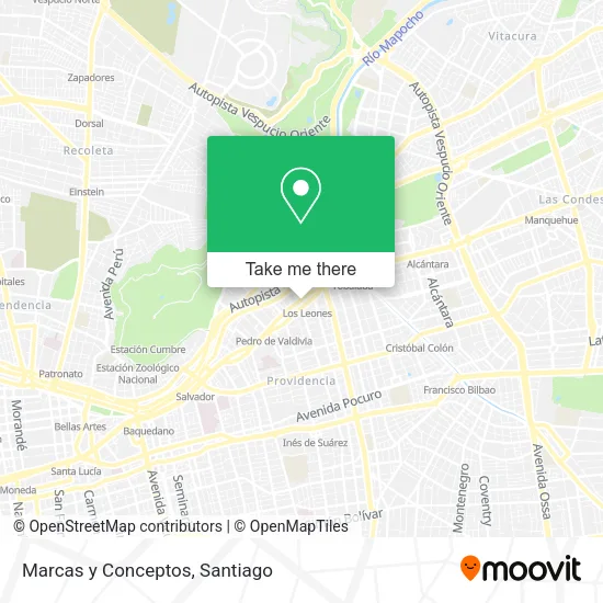 Marcas y Conceptos map