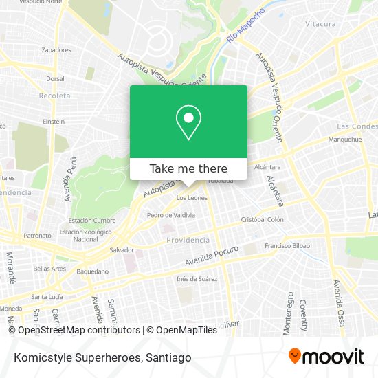 Komicstyle Superheroes map