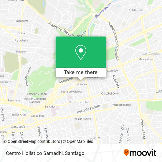 Mapa de Centro Holistico Samadhi