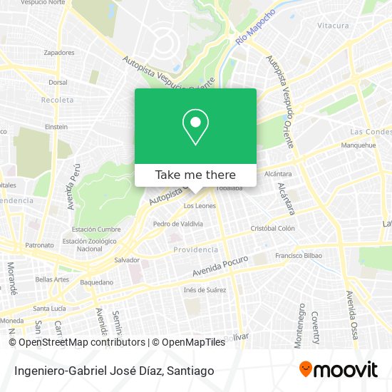 Ingeniero-Gabriel José Díaz map