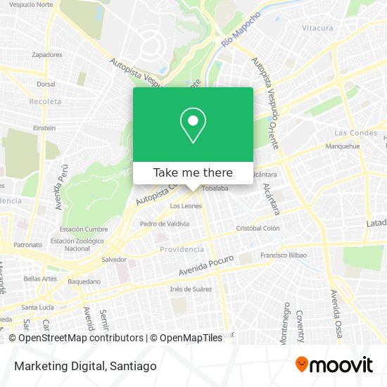Marketing Digital map