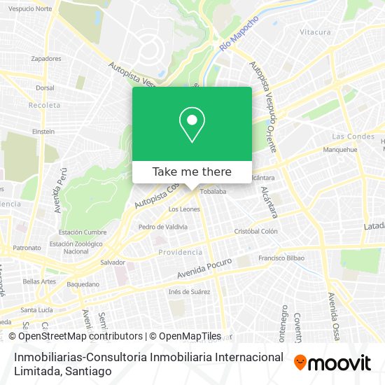 Inmobiliarias-Consultoria Inmobiliaria Internacional Limitada map