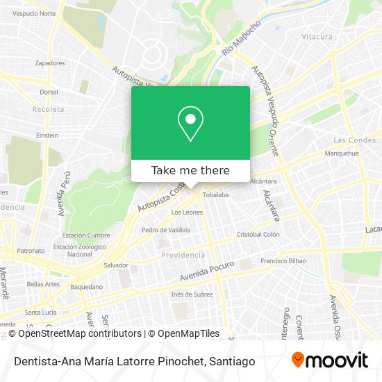 Mapa de Dentista-Ana María Latorre Pinochet