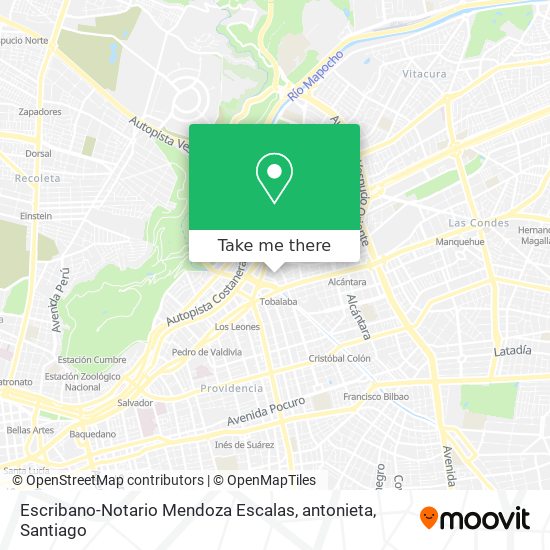 Escribano-Notario Mendoza Escalas, antonieta map